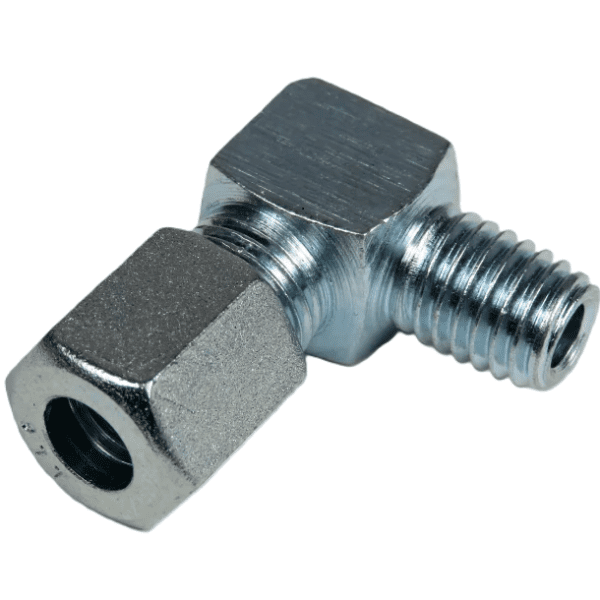 106-102-8X1,25; ELBOW MALE SCREW-IN FITTING | LL | D 6 | G 8 X 1,25 TAP | SW 11 | SW1 12
