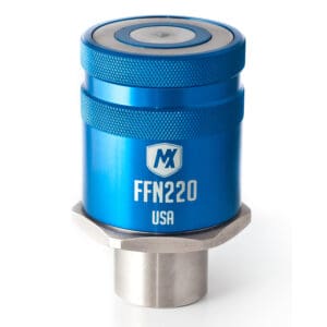 FFN220 3/4" FNPT FLAT FACE MATRIX NOZZLE-BLUE