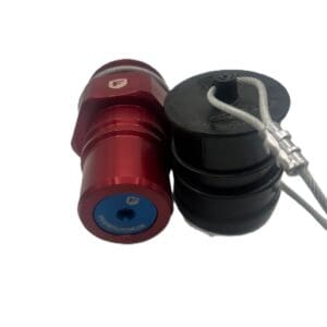 R150AC-B, FUEL RECEIVER W/CAP (11 PSIG SHUTOFF PRESSURE, BLUE