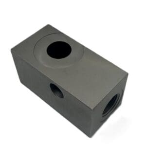 Injector manifold block 1 outlet