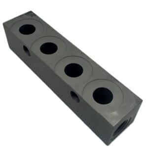 Injector manifold block 4 outlet