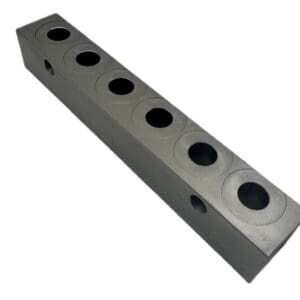 Injector manifold block 6 outlet
