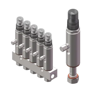 PG-SL-1 INJECTOR BANK WITH PROTECTIVE CAP (1 BANK) OUTPUT